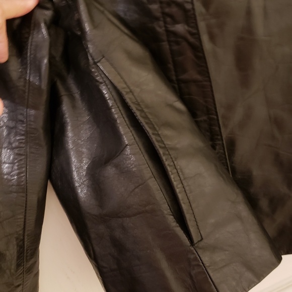 NAUTICA Genuine Leather Jacket  - Sz L - Picture 7 of 8